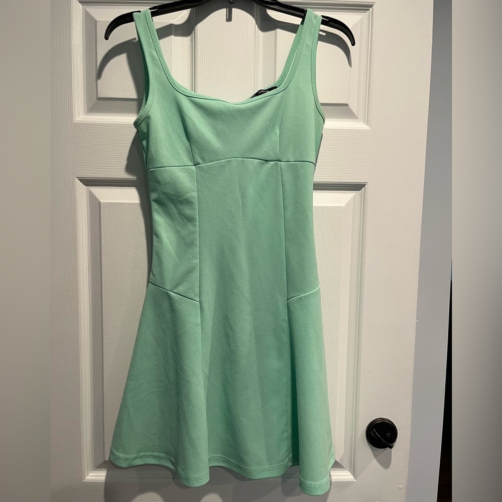 SHEIN Light Green Dress